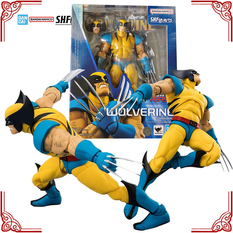 Model Kit Wolverine - En stock, figurine d'action authentique Bandai