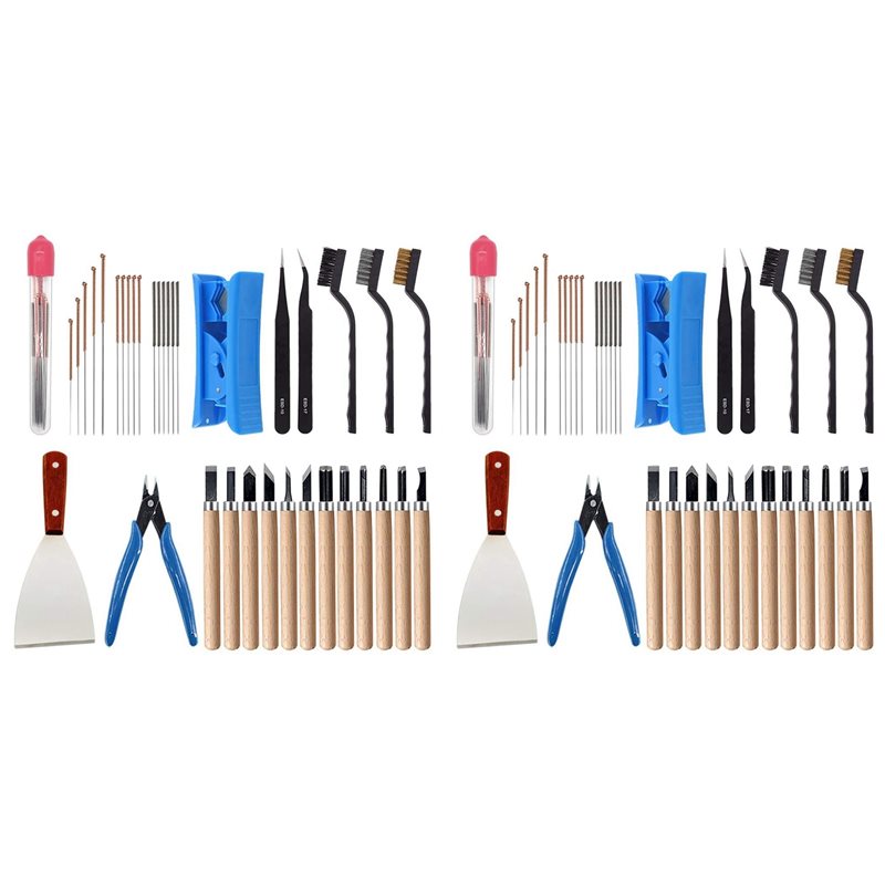 Model Kit Paint Remover - Y51A-70 pièces Kit d'outils d'imprimante 3D
