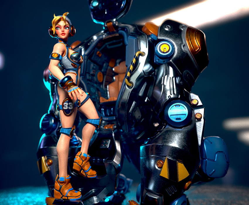 Model Kit Mecha - Kits de modèles en résine 100mm,