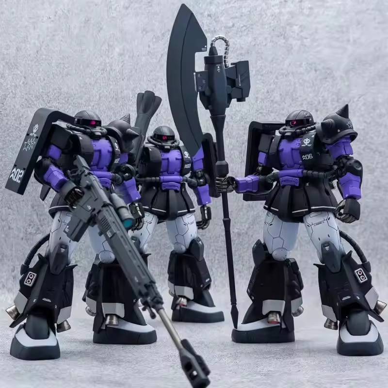 Model Kit Zeta Gundam - Sanrensei noir Zaku Hg 1/144 Gto