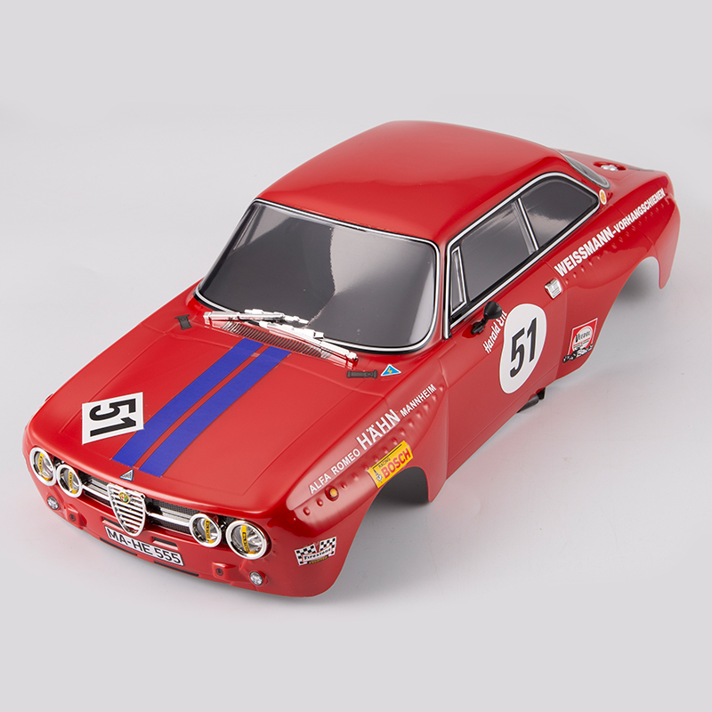 Model Kit Alfa Romeo - Killerbody-RC 1/10 Touring Car, 48251 adieu