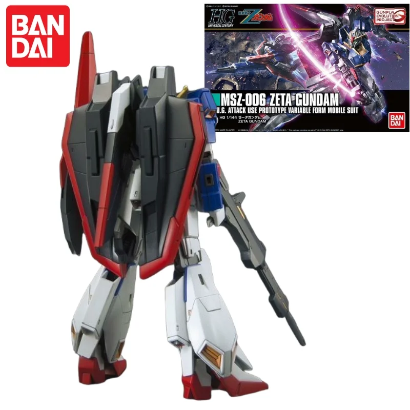 Model Kit Zeta Gundam - Kit de modèle Gundam original Bandai