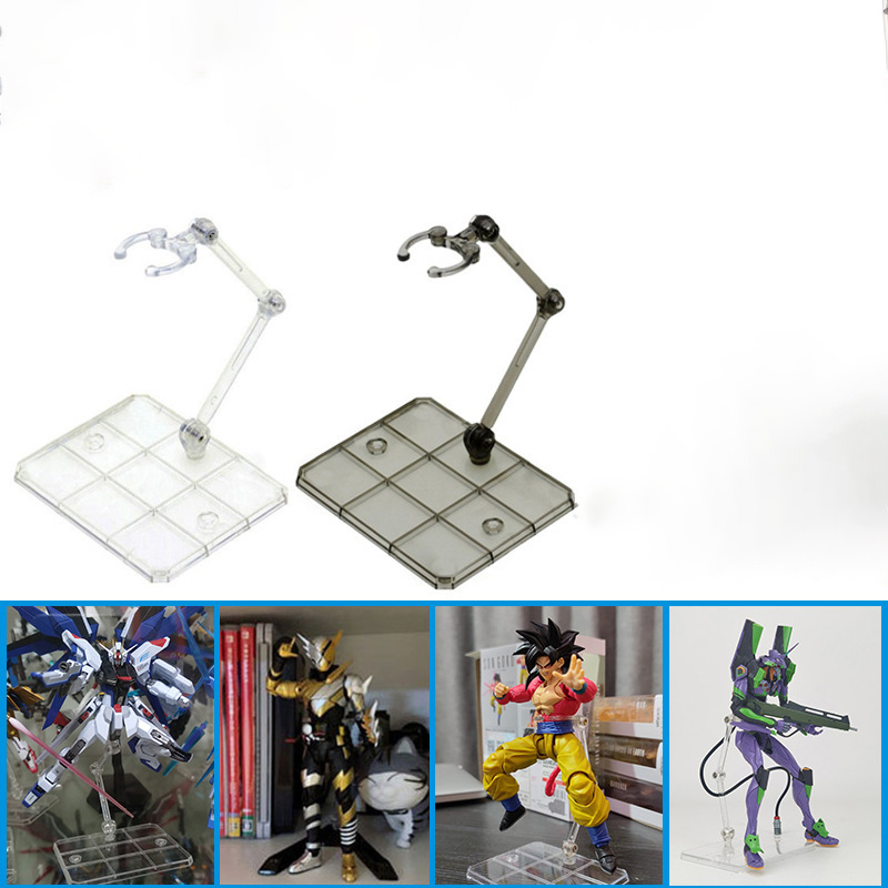 Model Kit Hg - Support de figurine d'action transparent, Support