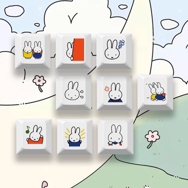 Nouveau keycap Miffy le lapin, - Model Kit Plastic avis et prix