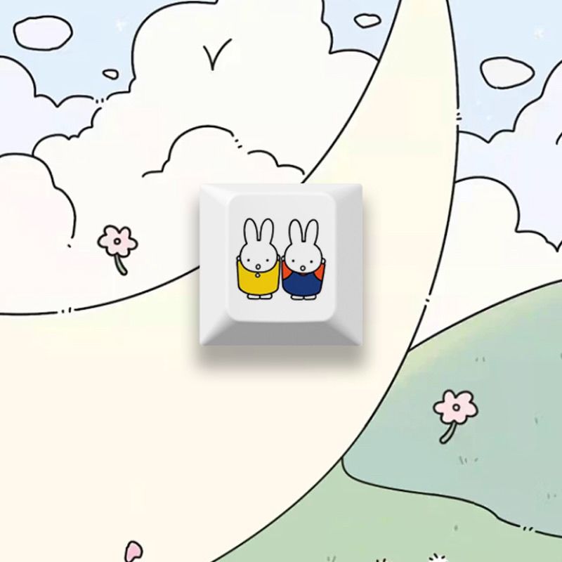 Nouveau keycap Miffy le lapin, - Model Kit Plastic avis et prix