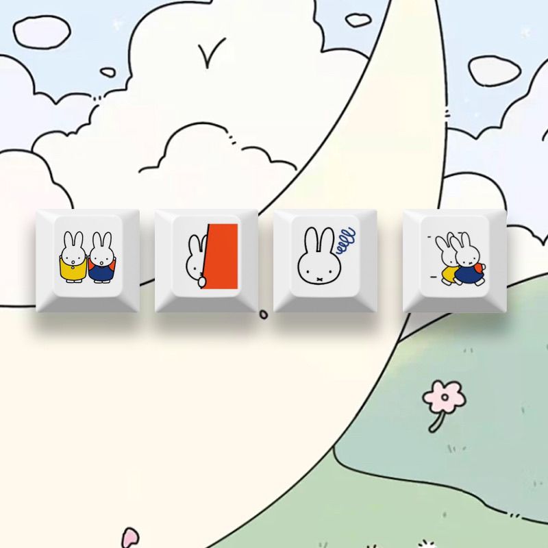 Nouveau keycap Miffy le lapin, - Model Kit Plastic avis et prix