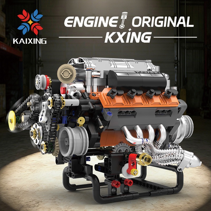 K96215 767PCS Modèle de moteur - Model Kit Engine V8 avis et prix