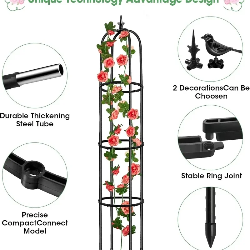 Supports de plantes de jardin  - Model Kit Obelisk avis et prix