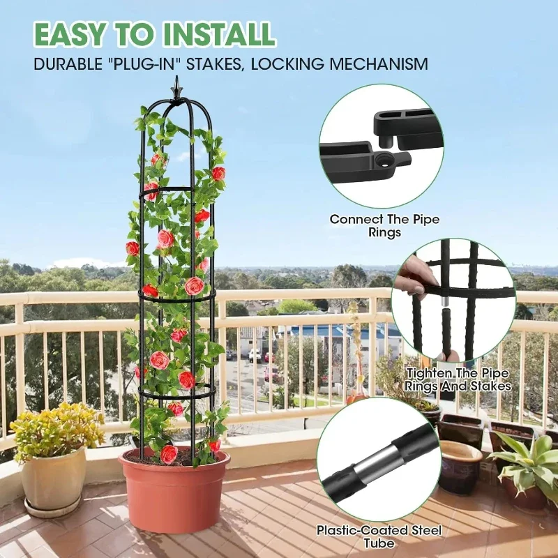 Supports de plantes de jardin  - Model Kit Obelisk avis et prix