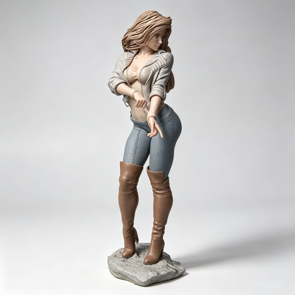 Personnage féminin réaliste et - Model Kit Hg avis et prix