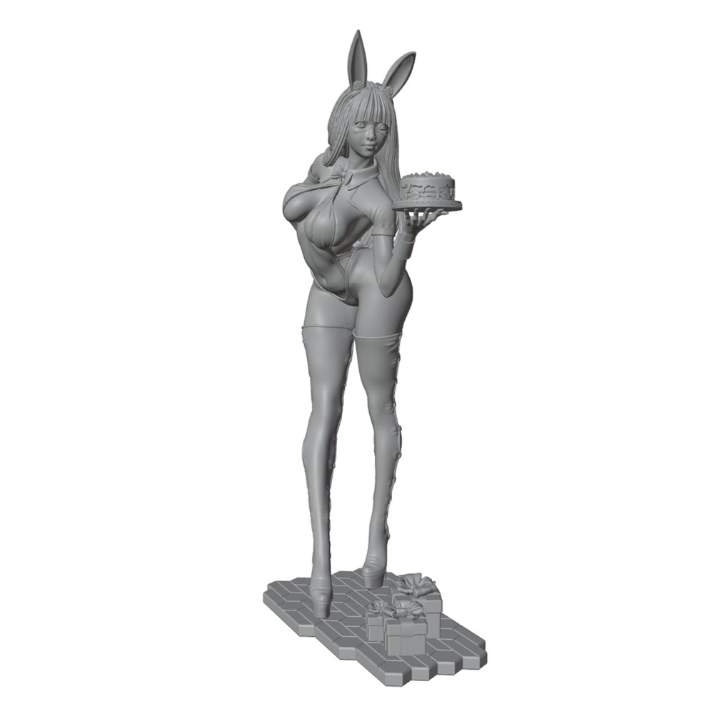 Figurine de fille lapin sur le - Model Kit Hg avis et prix