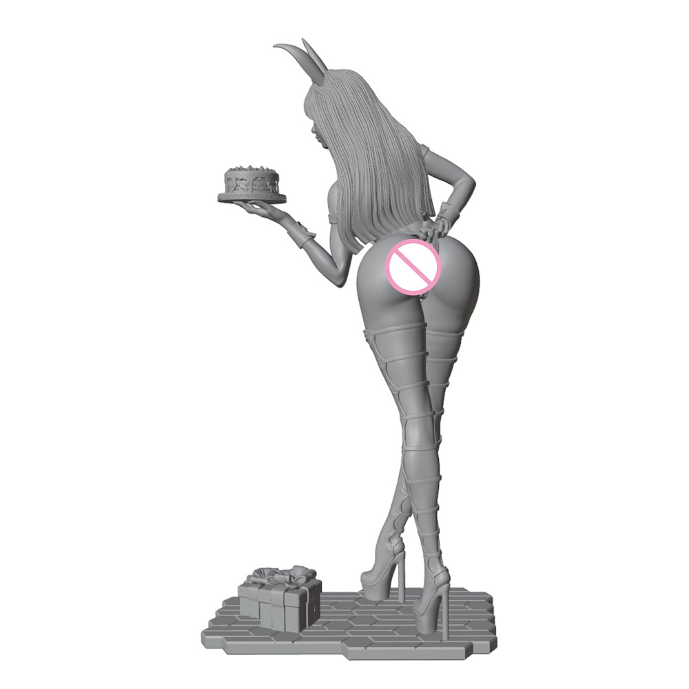 Figurine de fille lapin sur le - Model Kit Hg avis et prix