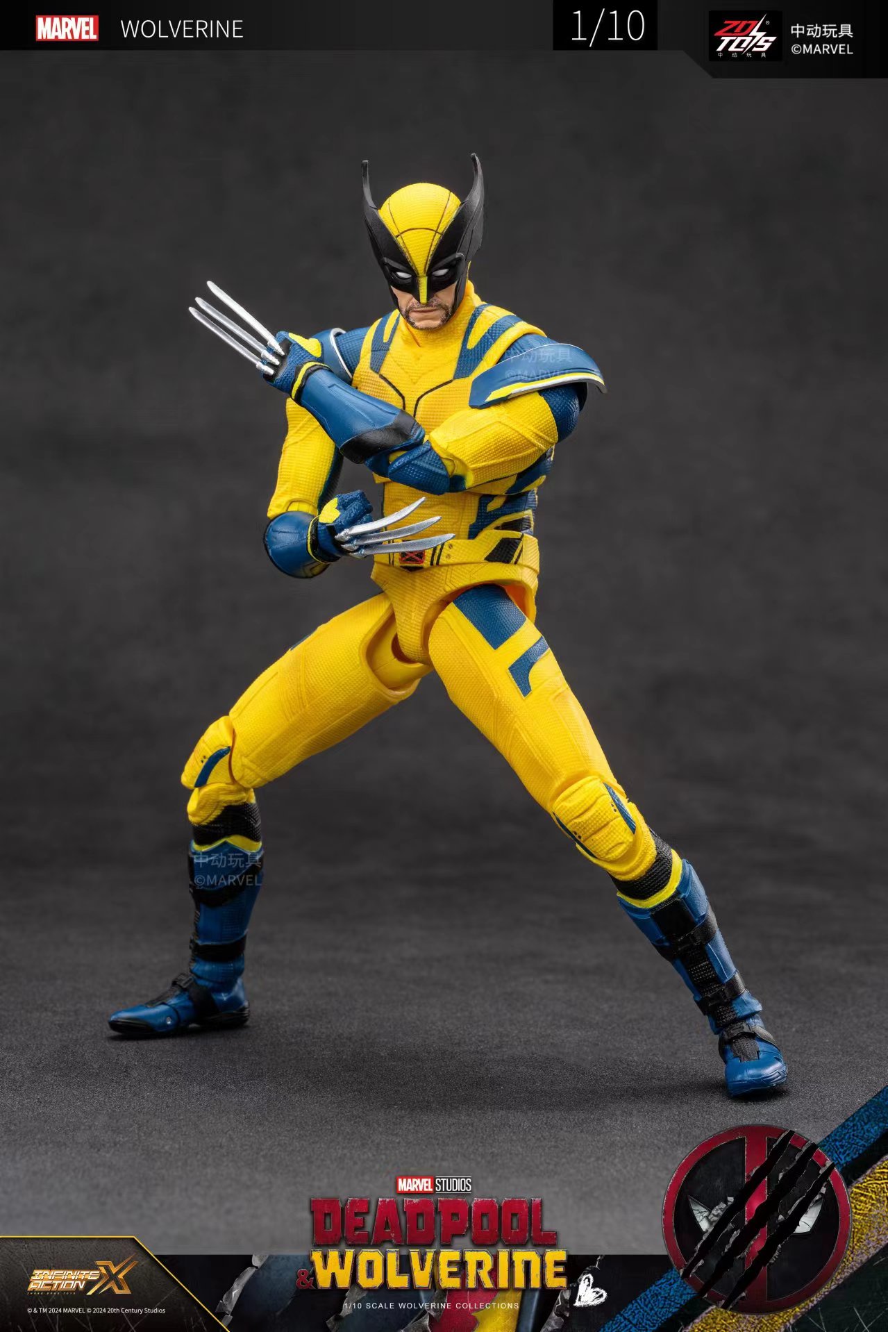 Figurines d'action Deadpool &  - Model Kit Wolverine avis et prix